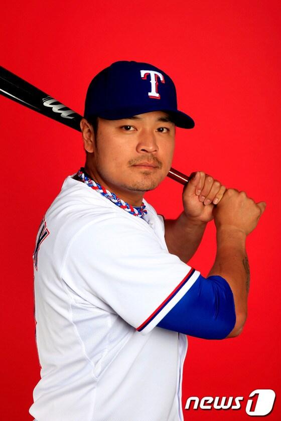 본문 이미지 - 메이저리그 텍사스 레인저스의 추신수&#40;32&#41;. © AFP=News1 