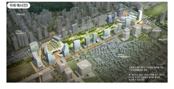 본문 이미지 - 장·단기 개발 예시도/제공=서울시© News1 