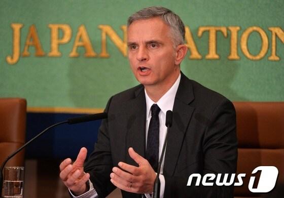 본문 이미지 - 디디에 부르크할터 스위스 외무장관.ⓒ AFP=News1