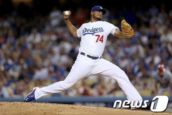 본문 이미지 - LA 다저스 켄리 잰슨. ⓒ AFP=News1