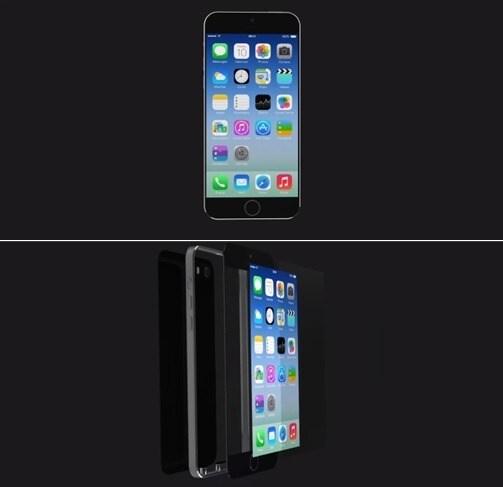 본문 이미지 - 아이폰6 콘셉트&#40;&#39;맥루머스닷컴&#39; 영상 캡처&#41;. © News1  