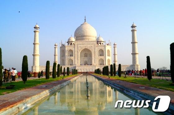 본문 이미지 - 타지마할 <자료사진> ⓒ News1 최종일 기자