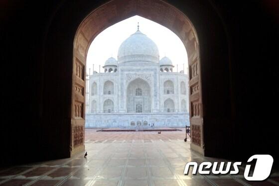 본문 이미지 - 타지마할 © News1 최종일 기자 