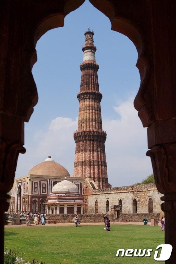 본문 이미지 - 쿠트브 미나르 탑 © News1 최종일 기자 