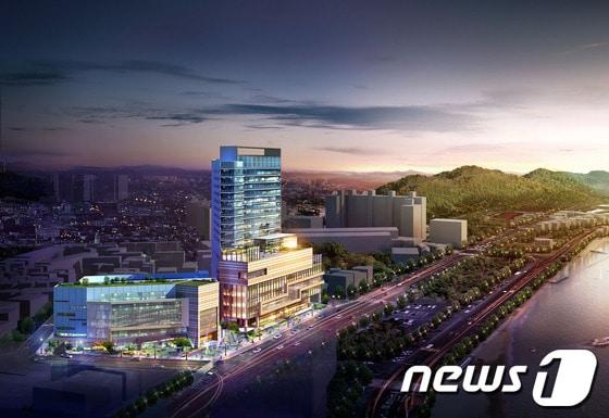 본문 이미지 - 베스트웨스트 포항호텔 조감도/사진제공=STS개발© News1 최창호 기자