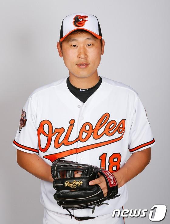 본문 이미지 - 미국 메이저리그 볼티모어 오리올스의 윤석민&#40;28&#41;. © AFP=News1 