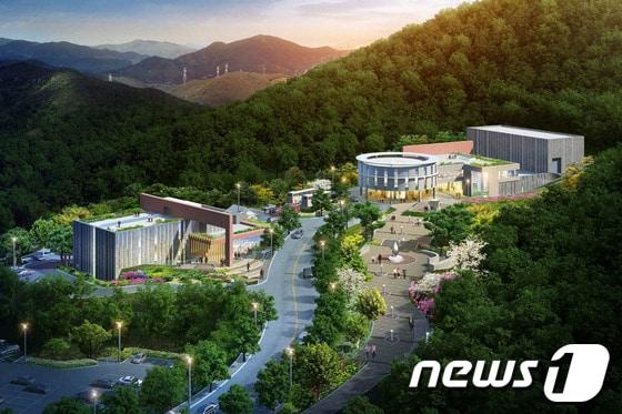 본문 이미지 - 원주 추모공원 조감도.(사진제공=원주시청)