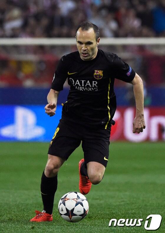 본문 이미지 - 안드레스 이니에스타&#40;30·FC 바르셀로나&#41;. © AFP=News1  