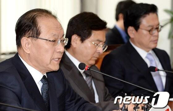 본문 이미지 - 황우여 새누리당 대표. 2014.4.17/뉴스1 © News1   박철중 기자