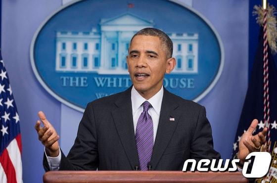 본문 이미지 - 25일부터 1박2일간 한국을 방문하는 버락 오바마 미국 대통령. ©AFP=뉴스1   정은지 기자