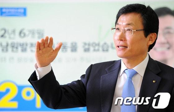 본문 이미지 - 이환주 새정치민주연합 남원시장 후보(뉴수1 DB) © News1 김대웅 기자