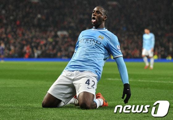 본문 이미지 - 코트디부아르 대표팀의 야야 투레. © AFP=News1