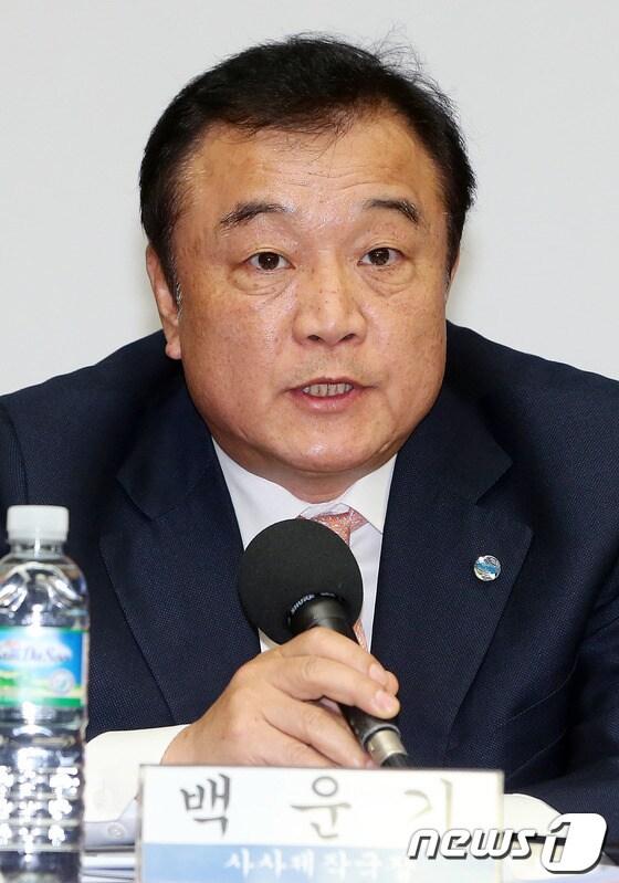 본문 이미지 - 백운기 신임 KBS 보도본부 보도국장. © News1   