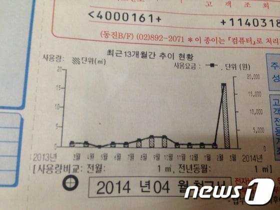본문 이미지 - 한달사이 10배나 폭등한 도시가스 요금폭탄을 맞은 경기도 양주시 고읍동의 주민들이 대륜E&S의 무성의한 해명에 진상조사를 요구하고 나섰다. © News1