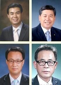 본문 이미지 - 김종필, 유영훈, 남구현, 김원종 진천군수 후보(사진 위부터 시계방향) © News1  