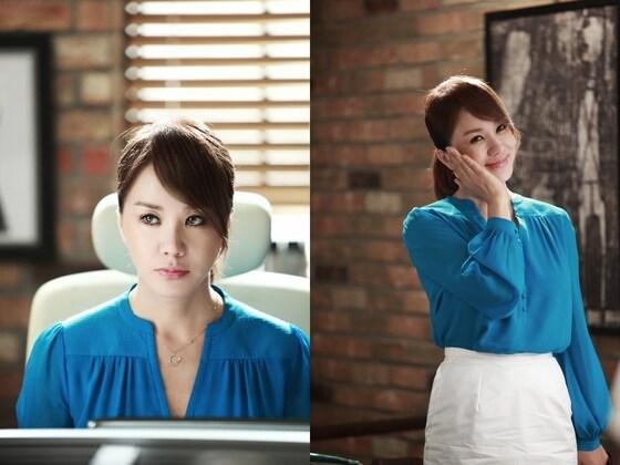 본문 이미지 - 드라마 '마녀의 조건' 엄정화의 비하인드컷이 20일 공개됐다. © 심엔터테인먼트 제공 