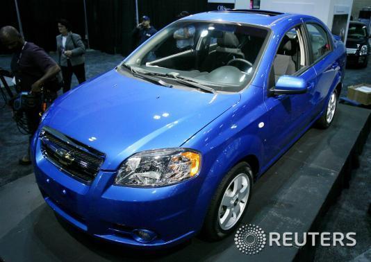 본문 이미지 - 쉐보레 아베오 2007년 모델 © 로이터=뉴스1 