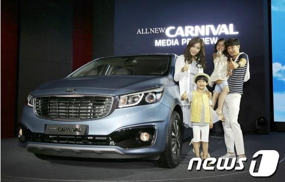 본문 이미지 - 기아차, 올뉴 카니발(기아자동차 제공)© News1  