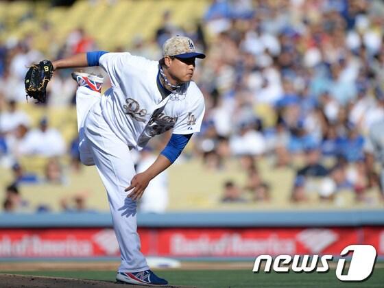 본문 이미지 - &#39;코리안 몬스터&#39; 류현진. © News1   권현진 기자