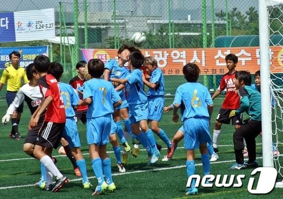 본문 이미지 - 전국소년체육대회에 참가한 학생들. (뉴스1DB) ⓒ News1 김규신 기자