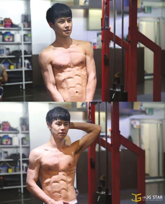 본문 이미지 - 방송인 유병권이 탄탄한 복근을 과시하며 뭇 여성 팬들의 시선을 사로잡았다. © JG엔터테인먼트 