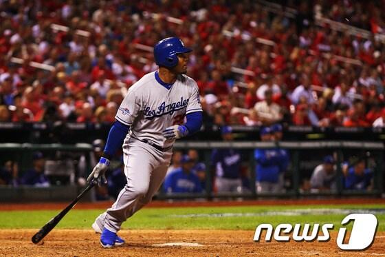 본문 이미지 - LA 다저스의 칼 크로포드. © AFP=News1 