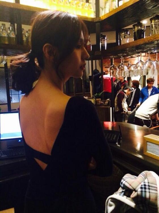 본문 이미지 - 배우 서유정이 자신의 트위터에 올린 사진 © News1  