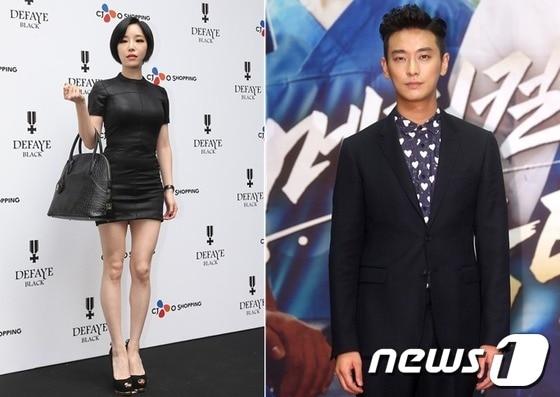 본문 이미지 - 가수 가인(왼쪽)과 배우 주지훈. © News1  