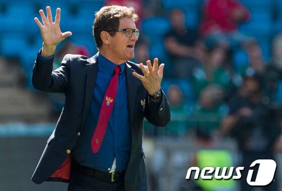 본문 이미지 - 러시아의 파비오 카펠로 감독©AFP= News1 