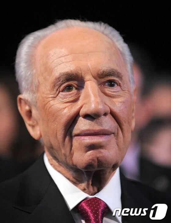 본문 이미지 - 시몬 페레스 이스라엘 대통령.© AFP=뉴스1