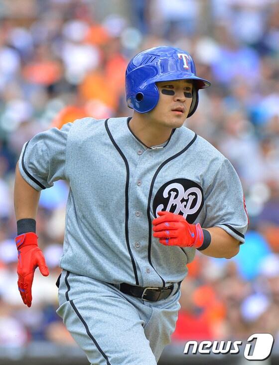 본문 이미지 - 텍사스 레인저스 추신수. ⓒ News1