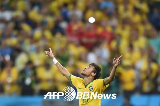 본문 이미지 - 브라질 공격수 네이마르. © AFPBBNews=News1