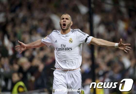 본문 이미지 - 프랑스 축구대표팀 카림 벤제마.© AFP BBNews=News1