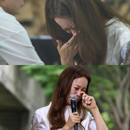 본문 이미지 - 백지영이 '소풍' 녹화도중 오열해 안타까움을 자아냈다. © 사진제공=MBC뮤직 