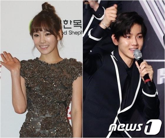 본문 이미지 - 태연-백현 열애설. © News1 