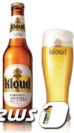 본문 이미지 - 롯데주류의  신제품인 '클라우드(Kloud)'. 맥주. 사진제공=롯데주류 © News1  
