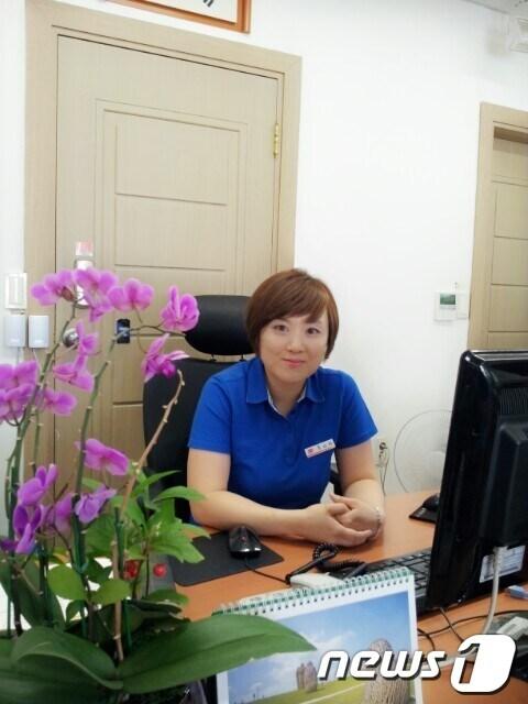 본문 이미지 - 영월우체국 조금희 주무관. © News1  