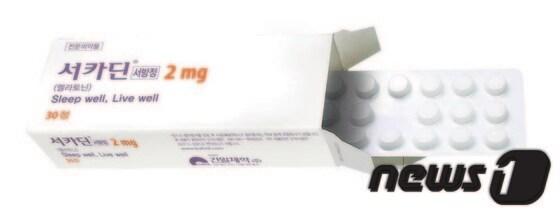 본문 이미지 - 멜라토닌 성분 불면증 치료제 서카딘./© News1 