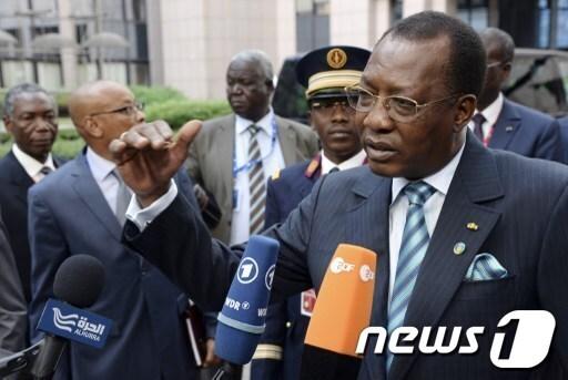 본문 이미지 - 이드리스 데비 차드 대통령. ⓒ AFP=뉴스1
