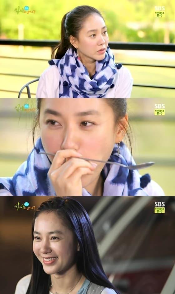 본문 이미지 - 박주미가 동안 미모를 자랑했다. © SBS '식사하셨어요?' 캡처  