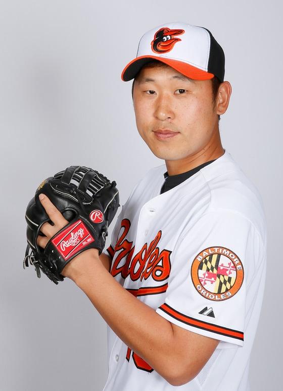 본문 이미지 - 미국 메이저리그 볼티모어 오리올스의 윤석민(28).ⓒ AFP=News1 2014.07.01/뉴스1 ⓒ News1