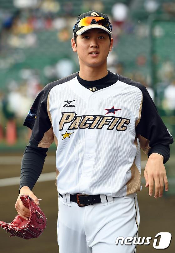 본문 이미지 - 니혼햄 파이터스의 오타니 쇼헤이. ⓒ News1 김진환