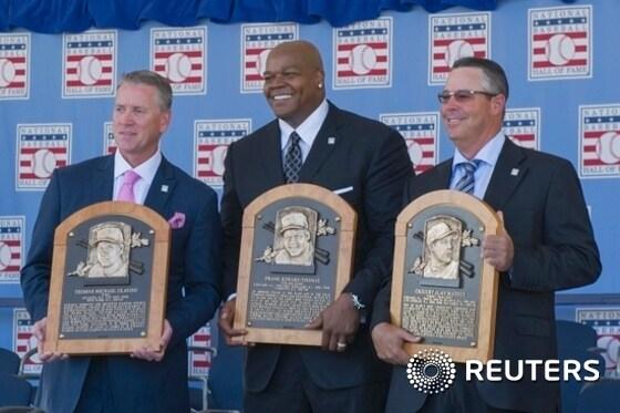 본문 이미지 - MLB: Baseball Hall of Fame-Induction Ceremony