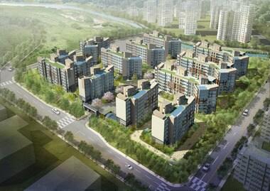 본문 이미지 - 서울 내곡지구 6단지 조감도 ⓒSH공사 제공