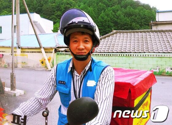 본문 이미지 - 영월 옥전우체국 엄세연 집배원 © News1  