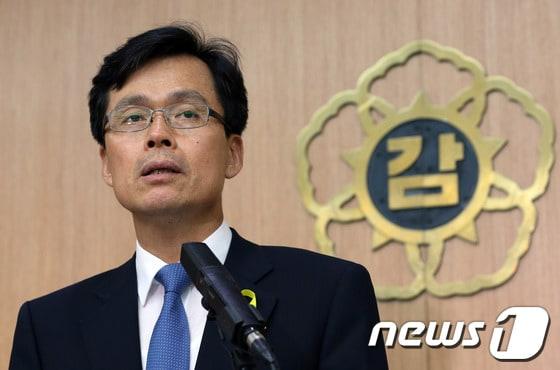 본문 이미지 - 정길영 전 감사원 감사위원 2014.7.8/뉴스1
