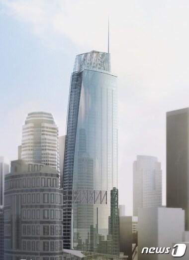 본문 이미지 - 윌셔 그랜드 호텔 조감도(한진그룹 제공) @News1 