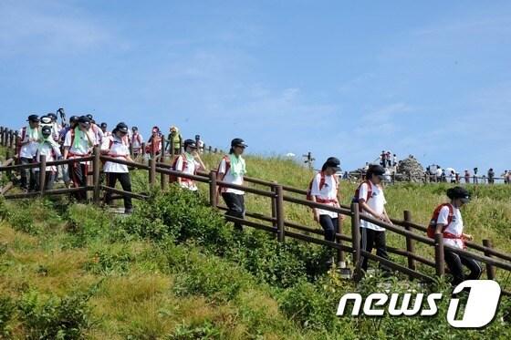 본문 이미지 -  백두대간 산림생태탐방 2015.7.6/뉴스1 ⓒ News1