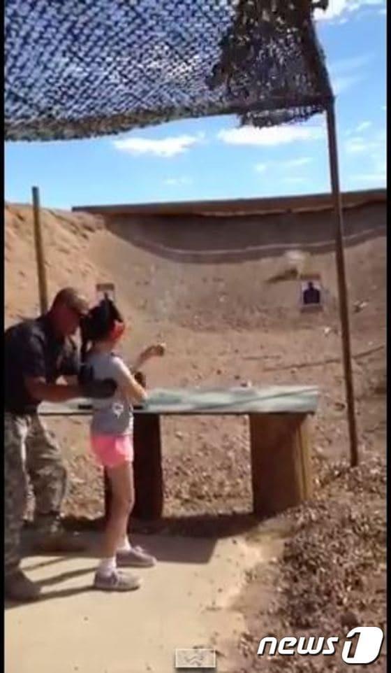 본문 이미지 - 모하비카운티 보안관사무소가 공개한 사고당시 모습(유튜브 캡처).ⓒ News1