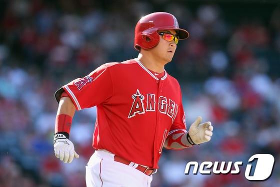 본문 이미지 - 한국계 미국인 포수 행크 콩거(26·한국명 최현). ⓒ AFP=News1